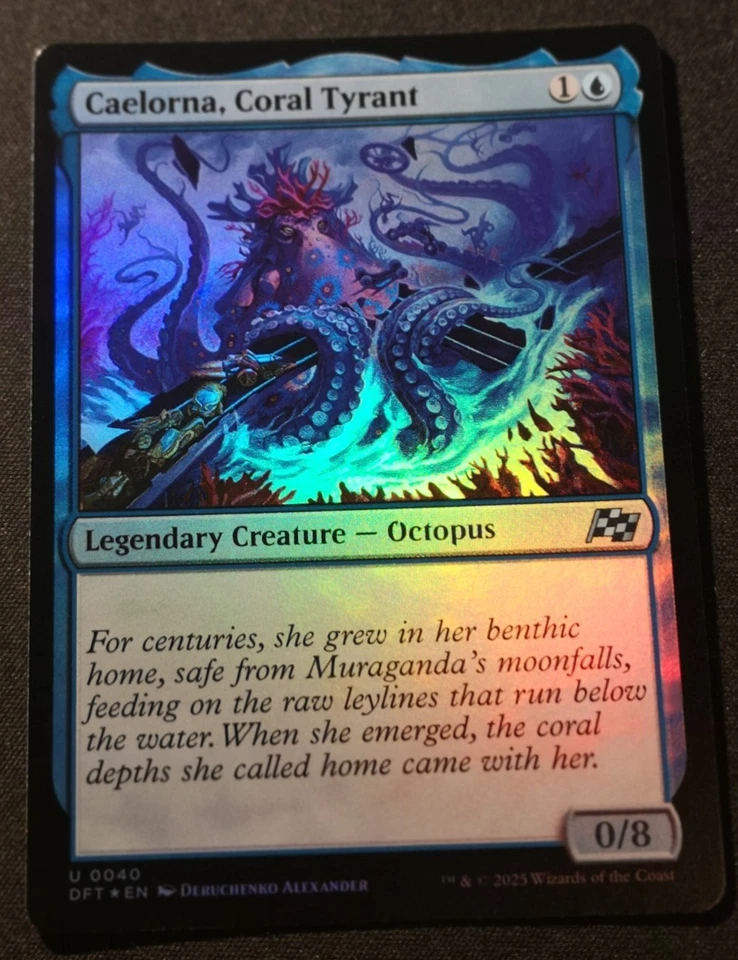 Caelorna, Coral Tyrant - Foil - DFT - MTG - EN - NM - 0040 - Image 1 of 1
