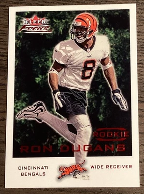 2000 Fleer Focus Rookie /1999 Ron Dugans #217 Rookie RC Cincinnati Bengals! - Image 1 of 2