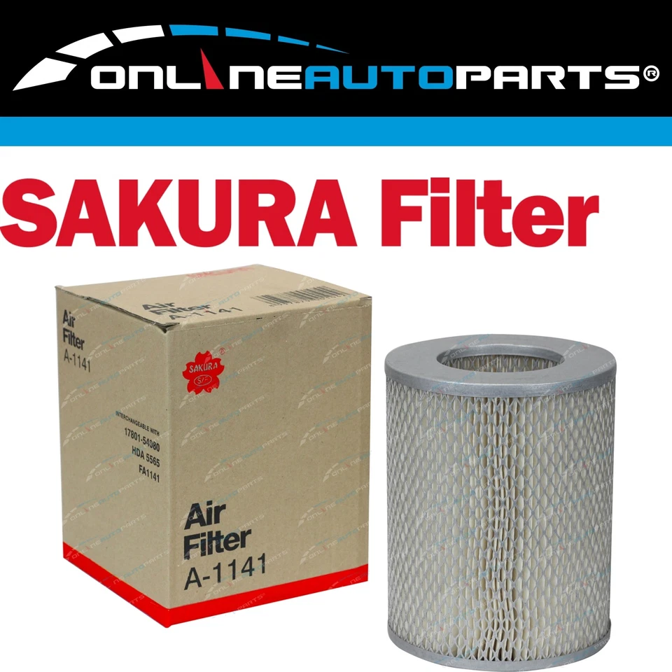 Sakura Air Filter Cleaner for Toyota Hilux YN67 4cy 4Y-C 2.2L Engine 1985~1986 - image 1 of 1