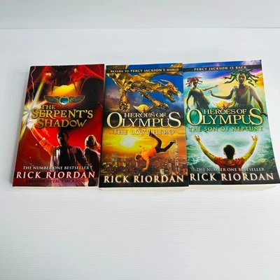 Rick Riordan Heroes Of Olympus Paperback Books - Percy Jackson, Children YA - image 1 of 4