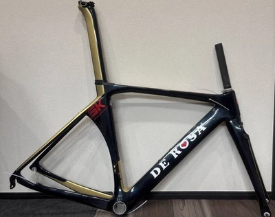 DEROSA SK Pininfarina Carbon Frame Set 2016 Blue/Gold Di2 48 Size F/S From JP - Image 1 of 4