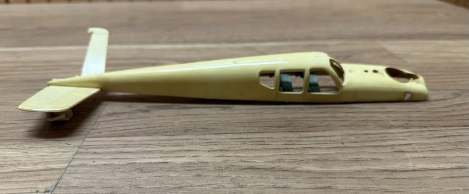 Vintage 1950’s Wen-Mac Beechcraft Bonanza Top Half Of Airplane Parts Only - Image 1 of 4