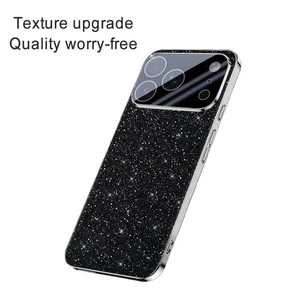 Stoßdämpfende Staubdichte Glitzer Galvanisierte Hülle für Apple iPhone 17 Pro Max - Bild 1 von 17