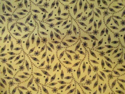 TELAS P&B VINTAGE DE 3 YARDAS AMARILLO CON DISEÑO FLORAL TOSTADO 100 % ALGODÓN FUERA DE STOCK Foto 1 de 3