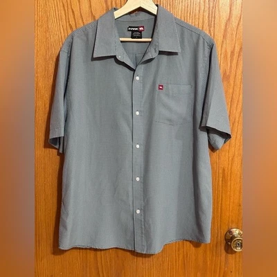 Tony Hawk Hombre Manga Corta Botón Abajo Talla Grande Foto 1 de 4