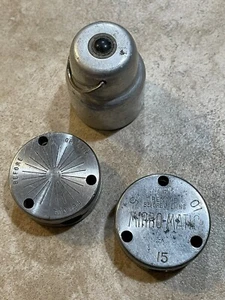 3 Vintage Pressure Cooker Jiggler Weights - Picture 1 of 4