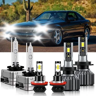 Kit de faros LED haz alto/bajo + bombilla antiniebla para Mercedes-Benz SL500 2009-2012 Foto 1 de 4
