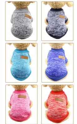 Fashion Soft Warm Sweater Sweater Pet Clothes Coat Pet Supplies Dog Clothes - Image 1 of 4