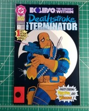 Deathstroke The Terminator Annual #1 (1992) DC Comics VF/NM Eclipso Marv Wolfman