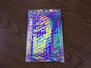 10-100 4x8 Lavender Metallic BUBBLE Mailers #000 Shipping Protective 10 25 50 - Picture 1 of 5