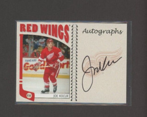 2004-05 ITG Franchises US West Autographs #AJKO Joey Kocur  *21717