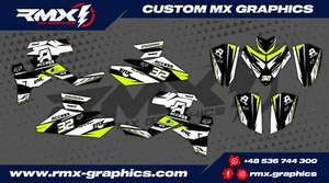 Access Motor / Triton / Lucky Star / XTREME Graphics Decals Stickers Dekor RMX  - Picture 1 of 2