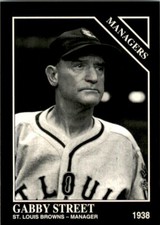 1993 Conlon Collection TSN Gabby Street St. Louis Browns #833