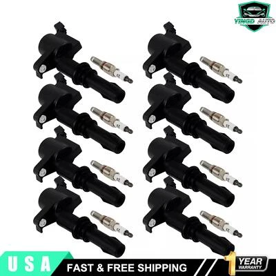 Ignition Coils Kit for 2005 2006 2007 2008 Ford F-250 F-350 Super Duty V8 5.4L - Image 1 of 4