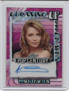 Mischa Barton 2023 Leaf Metal Pop Century Auto SP #2/4 Growing Up Graphs - Picture 1 of 2