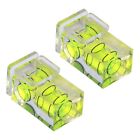 2 Pcs Hot Shoe Bubble Level Camera Two Axis Spirit Level For Digital And1524
