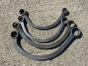 4 Cornwell Tool Half Moon Curved Obstruction Double Box End Wrench Set 12-PT SAE - Picture 1 of 2