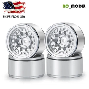 4PCS 1.0" CNC Aluminum Beadlock Wheel Rims for 1:24 Axial SCX24 All Model RC Car - Picture 1 of 9