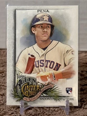 2022 Topps Allen & Ginter Jeremy Pena Houston Astros Rookie RC Card #349 - Image 1 of 2