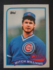 Mitch Williams - Chicago Cubs - 1989 Topps Traded Baseball Card #130T