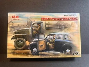 1/35 ICM Model Kit WWII RKKA Drivers (2 figures) 35643 - Picture 1 of 1
