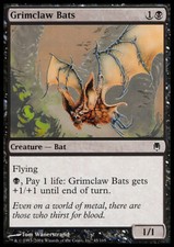 Magic the Gathering MTG Grimclaw Bats (45) Darksteel   LP