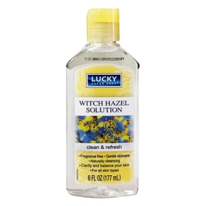 Lucky Super Soft Witch Hazel Solution for All Skins, 6 Fl Oz 808829119169VL - Picture 1 of 1