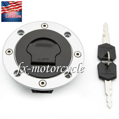 For Suzuki GSXR1000 2001-2002 GSXR1100 1990-1996 Gas Cap Tank Fuel Cover Oil Key - Imagem 1 de 4