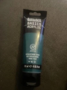 Liquitex Phthalocyanine Green 1046317 BASICS Acrylic Paint 4-oz tube New - Picture 1 of 3