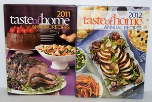 Taste of Home Annual Recipes- 2 books - Picture 1 of 2