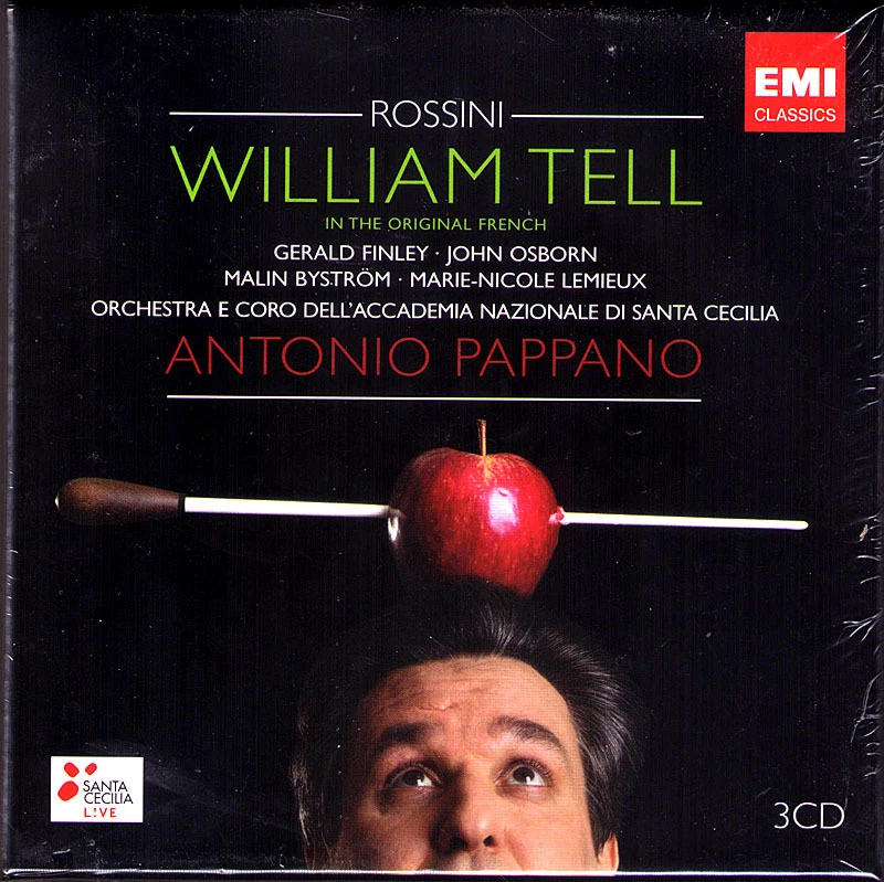 ROSSINI: GUILLAUME TELL Gerald Finley Lemieux ANTONIO PAPPANO 3CD William Tell - Bild 1 von 1