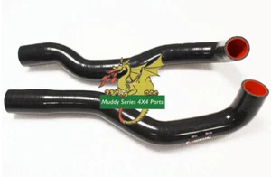 Terrafirma Land Rover Defender Puma 2.4 TD4 Black Turbo Intercooler Hoses TF738 - Picture 1 of 1