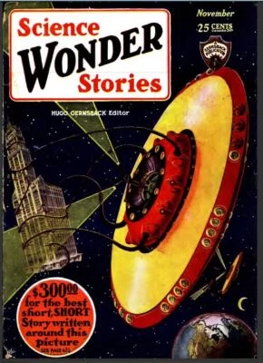 SCIENCE WONDER STORIES MAGAZINE 11 Classic Issue Collection On USB Drive - Image 1 of 4
