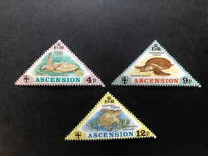 Ascension Is 1973 Turtles Set MNH Sehr schön Sg 171-173 - Bild 1 von 1