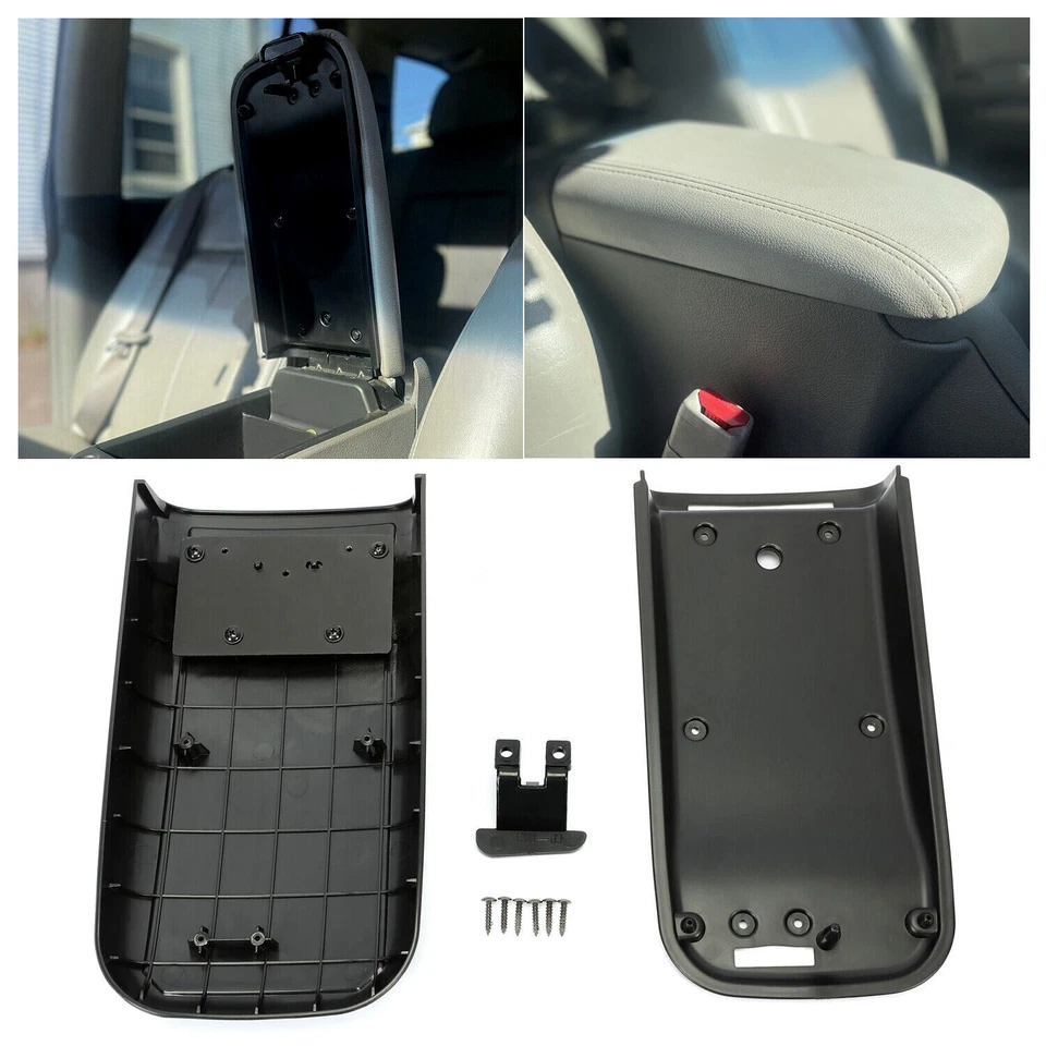 Center Console Armrest Cover Lid Kit FOR 2002-2009 GMC Envoy Chevy Trailblazer - Image 1 of 4