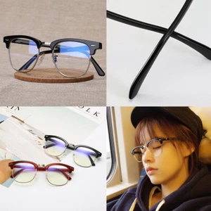 US 2-4 Paar blaue Lichtschutzbrille Vintage Computer Gamer Gaming Männer Frauen - Bild 1 von 32