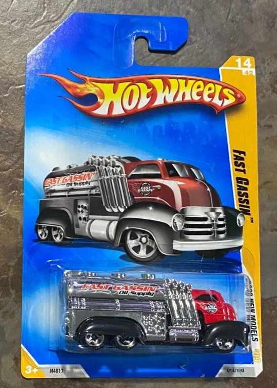 Hot Wheels Fast Gassin Oil Supply Truck Diecast BB - Image 1 of 1
