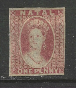 SELLO NATAL #15-- 1 p VICTORIA -- IMPERF -- WMK, LATERALES -- 1864 -- SIN USAR - Imagen 1 de 3