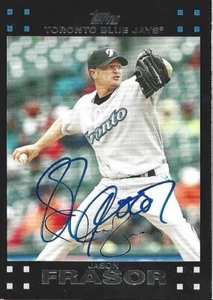 2007 Topps Updates & Highlights - #UH116 Jason Frasor Signed Card - Picture 1 of 1