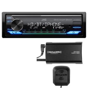 JVC KD-X480BHS | Single DIN Digital Media Receiver with XM Tuner - Picture 1 of 9