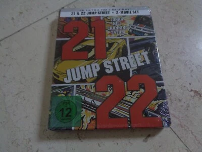 21 JUMP STREET 1&2 DOUBLE FEATURE 4k Blu-ray SteelBook Channing Tatum Jonah Hill Foto 1 de 4