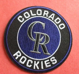 Colorado Rockies - MLB Béisbol Nuevo Parche Redondo Planchado 3" - Imagen 1 de 1