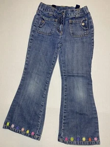 Gymboree 6 Blue Jeans Embroidered Candy Gummy Bear Peppermint Gum Drop 2008 - Picture 1 of 10