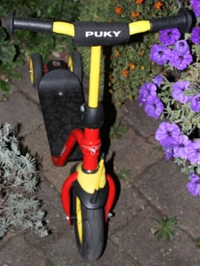 Puky Roller R1 Rot, Gelb mit Fahne & Aufprallschutz für Kinder - Bild 1 von 5