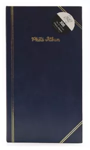 Album fotografico 6"x4" slip in 300 tasche tradizionale miglior regalo per tutte le occasioni BLU - Foto 1 di 9