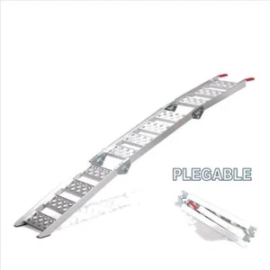 Rampa plegable para moto aluminio 3 piezas hasta 270 kg - Bild 1 von 10