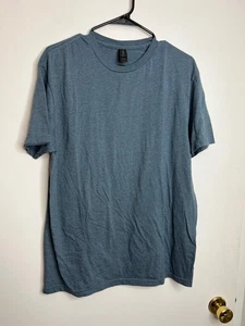 Gildan Estilo Suave Elegante Camiseta Informal Lisa Grande Azul Gris - Imagen 1 de 5