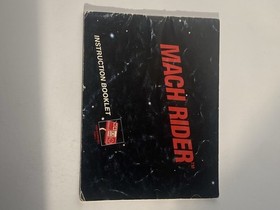 Mach Rider Instruction Booklet Manual *Only* Nintendo Entertainment System NES