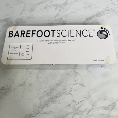 Sistema de Fortalecimiento de Pies Barefoot Science Paso a Paso 5 Niveles de Inserción 3/4 Talla L Foto 1 de 4