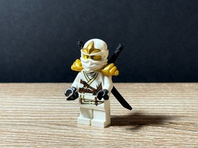 LEGO Ninjago Zane ZX With Armor Minifigure NJO031 From 9445 9440